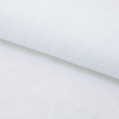 Флис DTY 240 г/м2, White/белый, 150 см (2,77м/кг) - купить в Хасавьюрте. Цена 640.46 руб.