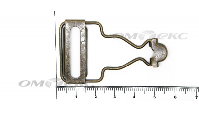 Застежки для комбинезонов металлическая 32 мм Никель (20ШТ)  - купить в Хасавьюрте. Цена: 3.18 руб.
