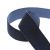 Лента бархатная нейлон, шир.25 мм, (упак. 45,7м), цв.180-т.синий - купить в Хасавьюрте. Цена: 800.84 руб.