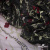 Сетка с вышивкой "Мадрид" 135 г/м2, 100% нейлон, ширина 130 см, Цвет 4/Черный - купить в Хасавьюрте. Цена 980 руб.
