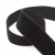 Лента бархатная нейлон, шир.25 мм, (упак. 45,7м), цв.03-черный - купить в Хасавьюрте. Цена: 800.84 руб.