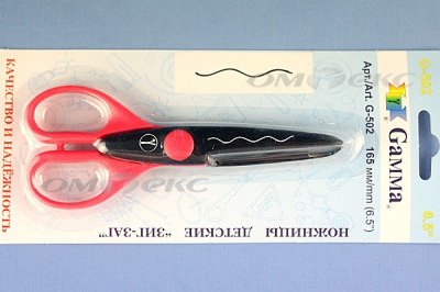 Ножницы G-502 детские 165 мм - купить в Хасавьюрте. Цена: 292.21 руб.