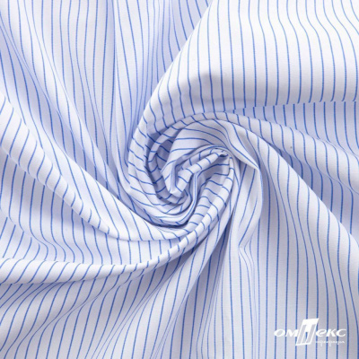 Ткань сорочечная Ронда, 115 г/м2, 58% пэ,42% хл, шир.150 см, цв.3-голубая, (арт.114) - купить в Хасавьюрте. Цена 306.69 руб.