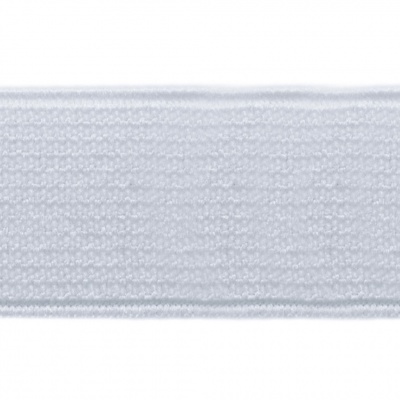 Резинка 36 мм Тканая, (бобина 25 +/-0,5 м) - белая  - купить в Хасавьюрте. Цена: 18.09 руб.
