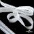 Резинка бельевая ажурная #6185, шир.16 мм, цв.белый - купить в Хасавьюрте. Цена: 13.72 руб.