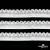 Резинка бельевая ажурная #123-11, шир.11 мм, цв.белый - купить в Хасавьюрте. Цена: 7.23 руб.