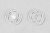 Кнопки пришивные пластиковые 15 мм, блистер 24шт, цв.-прозрачные - купить в Хасавьюрте. Цена: 68.79 руб.