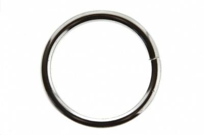 Кольцо металлическое d-38 мм, цв.-никель - купить в Хасавьюрте. Цена: 4.89 руб.