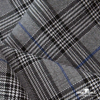 Ткань костюмная "Клер" 80% P, 16% R, 4% S, 200 г/м2, шир.150 см,#3 цв-серый/синий - купить в Хасавьюрте. Цена 412.02 руб.
