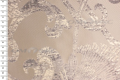 Портьерная ткань J90155, col.0205-бежевый (310 см) - купить в Хасавьюрте. Цена 778.99 руб.