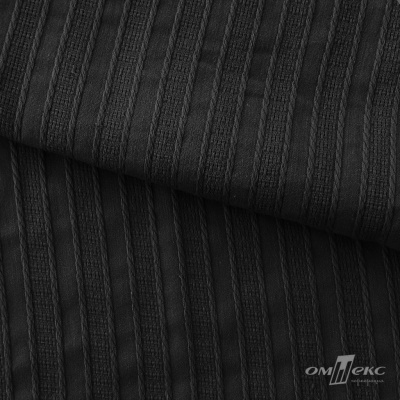 Ткань плательная 100%хлопок, 115 г/м2, ш.140 +/-5 см #103, цв.(17)-чёрный - купить в Хасавьюрте. Цена 548.89 руб.
