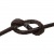 Шнур вощеный 2 мм, (уп.200+/-1 ярд) цв.01-коричневый - купить в Хасавьюрте. Цена: 575.37 руб.