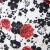 Плательная ткань "Фламенко" 22.1, 80 гр/м2, шир.150 см, принт растительный - купить в Хасавьюрте. Цена 239.03 руб.
