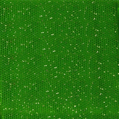 Сетка Глиттер, 24 г/м2, шир.145 см., зеленый - купить в Хасавьюрте. Цена 117.24 руб.