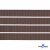 Репсовая лента 005, шир. 6 мм/уп. 50+/-1 м, цвет коричневый - купить в Хасавьюрте. Цена: 88.45 руб.