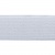 Резинка 25 мм Тканая, 13,75 гр/п.м, (бобина 25 +/-0,5 м) - белая  - купить в Хасавьюрте. Цена: 11.67 руб.