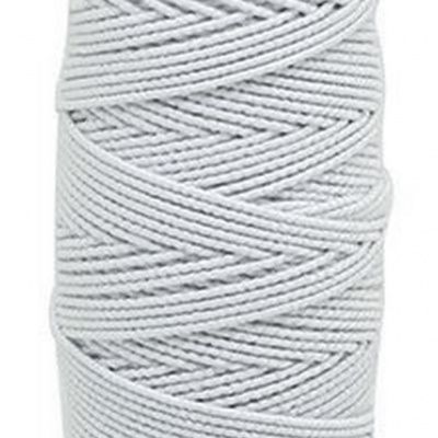 Нитка - резинка Спандекс 25 м (уп-10шт)-белые - купить в Хасавьюрте. Цена: 35.65 руб.