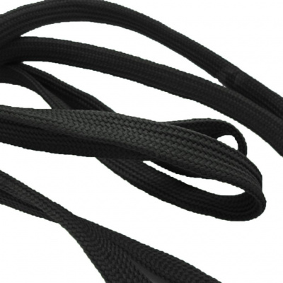 Шнурки т.5 110 см черный - купить в Хасавьюрте. Цена: 23.25 руб.