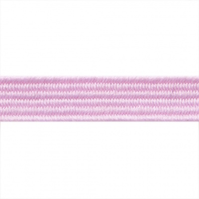 Резиновые нити с текстильным покрытием, шир. 6 мм ( упак.30 м/уп), цв.- 80-розовый - купить в Хасавьюрте. Цена: 155.22 руб.