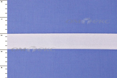 Резинка, 410 гр/м2, шир. 10 мм (в нам. 100 +/-1 м), белая бобина - купить в Хасавьюрте. Цена: 3.31 руб.