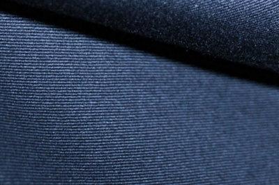 Ткань костюмная 8874/3, цвет темно-синий, 100% полиэфир - купить в Хасавьюрте. Цена 433.60 руб.