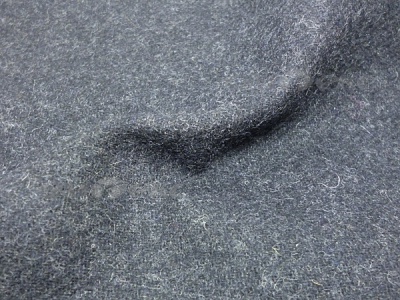 Ткань костюмная п/шерсть №2096-2-2, 300 гр/м2, шир.150см, цвет т.серый - купить в Хасавьюрте. Цена 517.53 руб.