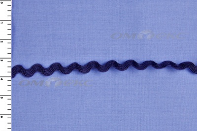 Тесьма плетеная "Вьюнчик"/т.синий - купить в Хасавьюрте. Цена: 48.03 руб.
