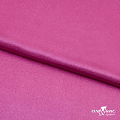 Поли креп-сатин 17-2627, 125 (+/-5) гр/м2, шир.150см, цвет розовый - купить в Хасавьюрте. Цена 155.57 руб.