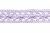 Тесьма кружевная 0621-1855, шир. 18 мм/уп. 20+/-1 м, цвет 107-фиолет - купить в Хасавьюрте. Цена: 466.97 руб.