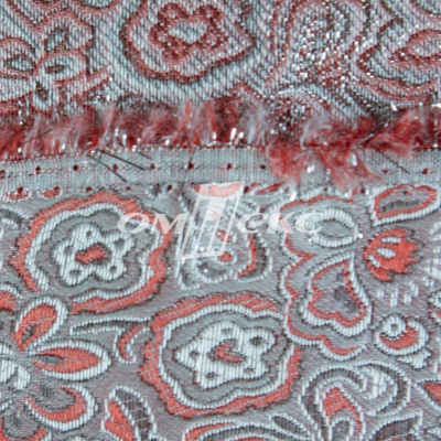 Ткань костюмная жаккард, 135 гр/м2, шир.150см, цвет красный№12 - купить в Хасавьюрте. Цена 441.92 руб.