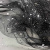 Сетка Фатин Глитер Спейс, 12 (+/-5) гр/м2, шир.150 см, 16-167/черный - купить в Хасавьюрте. Цена 184.03 руб.