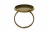 Заготовка для рукоделия металлическая фигурная для кольца 15мм - купить в Хасавьюрте. Цена: 7.44 руб.