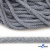 Шнур плетеный d-6 мм круглый, 70% хлопок 30% полиэстер, уп.90+/-1 м, цв.1086-голубой - купить в Хасавьюрте. Цена: 588 руб.