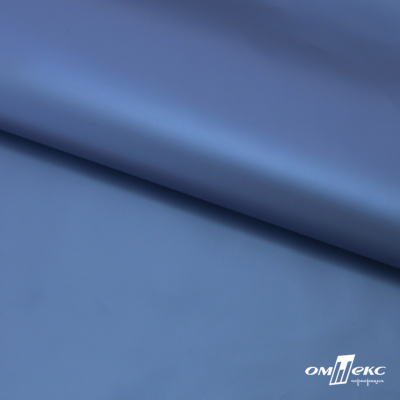 Курточная ткань "Милан", 100% Полиэстер, PU, 110гр/м2, шир.155см, цв. синий - купить в Хасавьюрте. Цена 340.23 руб.