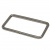 Рамка металлическая прямоугольная, 40 х 15 мм- тём.никель - купить в Хасавьюрте. Цена: 4.60 руб.