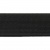 Резинка 25 мм Тканая, 13,75 гр/п.м, (бобина 25 +/-0,5 м) - черная  - купить в Хасавьюрте. Цена: 11.67 руб.