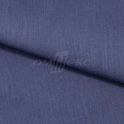 Ткань костюмная "Меган", 78%P 18%R 4%S, 205 г/м2 ш.150 см, цв-джинс (Jeans) - купить в Хасавьюрте. Цена 392.32 руб.