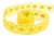 Тесьма кружевная 0621-1067, шир. 20 мм/уп. 20+/-1 м, цвет 017-жёлтый - купить в Хасавьюрте. Цена: 575.07 руб.