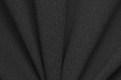 Костюмная ткань с вискозой "Бриджит", 210 гр/м2, шир.150см, цвет чёрный - купить в Хасавьюрте. Цена 570.73 руб.