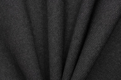 Ткань костюмная 25505 2003, 265 гр/м2, шир.150см, цвет т.серый - купить в Хасавьюрте. Цена 418.73 руб.