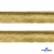 Кант атласный 136, шир. 12 мм (в упак. 65,8 м), цвет золото - купить в Хасавьюрте. Цена: 433.08 руб.