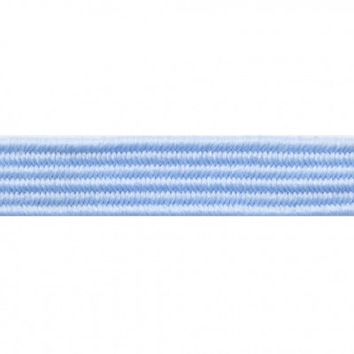 Резиновые нити с текстильным покрытием, шир. 6 мм ( упак.30 м/уп), цв.- 108-голубой - купить в Хасавьюрте. Цена: 155.22 руб.