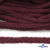 Шнур плетеный d-6 мм круглый, 70% хлопок 30% полиэстер, уп.90+/-1 м, цв.1070-бордовый - купить в Хасавьюрте. Цена: 588 руб.
